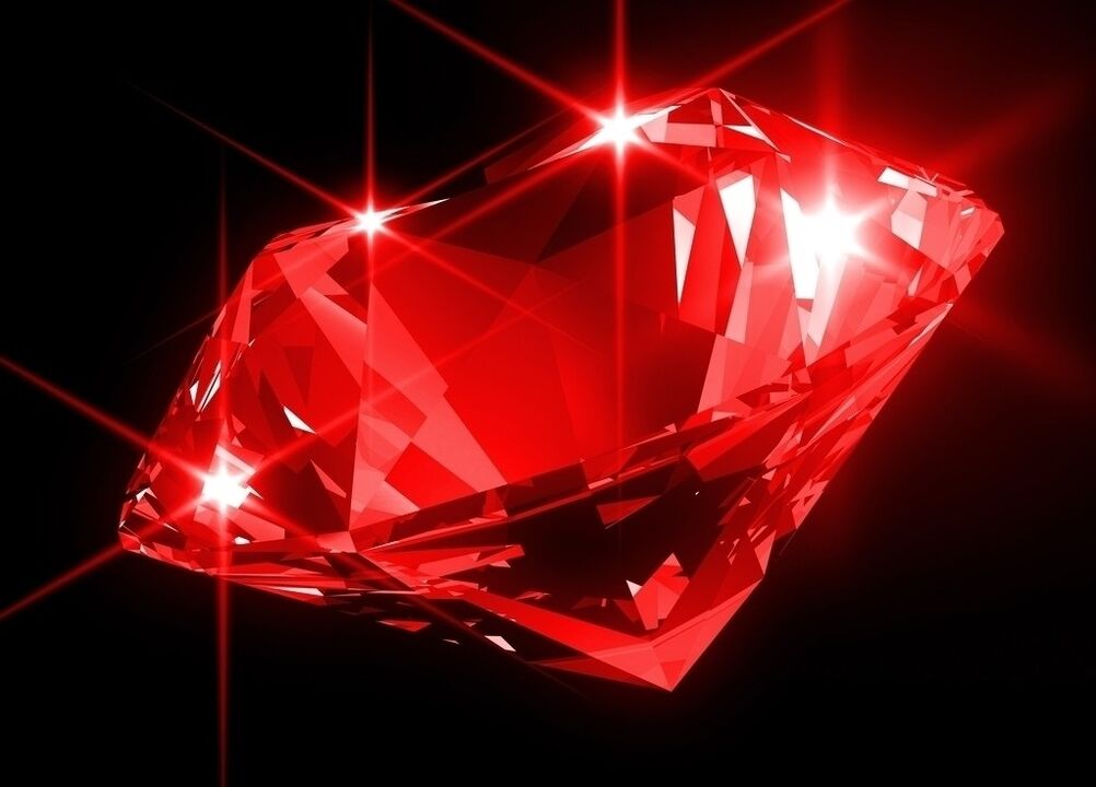 ruby stones as a talisman of good fortune