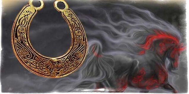horseshoe as a talisman of luck